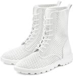 Stiefelette LASCANA, Damen, Gr. 36, wei&szlig;, Obermaterial: 100% Lederimitat. Decksohle:
