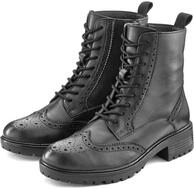 LASCANA Schn&uuml;rboots Schn&uuml;rstiefelette, Ankle Boots, Leder, Schn&uuml;ren &