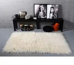Wollteppich THEKO "Flokati XXL" Gr. 3, beige (natur), B:120cm H:100mm L:180cm,...