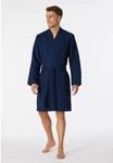 Schiesser Herrenbademantel "Essentials" mit Bindekordel, Kimono-Schnitt