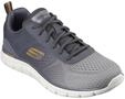 Wanderschuh SKECHERS "Track", Kinder, Gr. 39, grau (grau, orange), Obermaterial: 100%