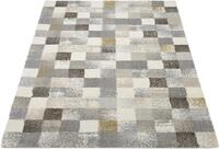 OCI DIE TEPPICHMARKE Teppich "NEW VILLA SQUARES" rechteckig 20 mm H&ouml;he feine...