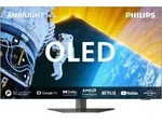 PHILIPS OLED-Fernseher, F (A-G), schwarz, 65, Fernseher PHILIPS OLED-Fernseher, F (A-G), schwarz, 65, Fernseher