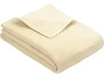 IBENA Wohndecke "Berlin" Hochwertige Konfektion mit Markenpatch, Kuscheldecke
