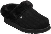 Skechers Pantoffel "KEEPSAKES - ICE ANGEL" Hausschuh in Strick-Optik
