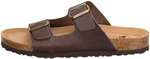 Pantolette LICO "Pantolette Alvaro", Herren, Gr. 39, braun, Synthetik, Schuhe