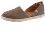 VERBENAS Espadrille Strandschuh, Sommerschuh, Loafer aus Veloursleder