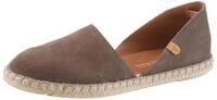 Espadrille VERBENAS, Damen, Gr. 36, grau, Veloursleder, unifarben, Schuhe Espadrille,