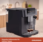 Grundig Kaffeevollautomat "KVA 6230" 1350W Kaffeevollautomat mit 19 Bar, Touch &