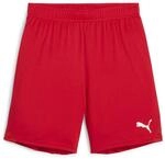 PUMA Trainingsshorts "TEAMGOAL SHORTS JR" aus leichtem Interlock-Material, kniefrei,