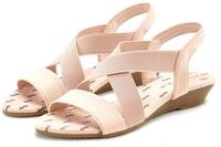 Vivance Sandalette "Sommerschuh, offener Schuh, Sandale," mit elastischen Riemchen