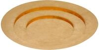 GLOBO LIGHTING LED Deckenleuchte "HEDA", gold (goldfarben), 1, &Oslash; 49cm H: 4,7cm, 1