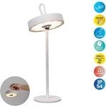 n&auml;ve Au&szlig;en-Tischleuchte "ELLA" 1 Stk. Warmwei&szlig; Dimmbar; Schirm magnetisch und