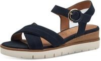 Tamaris Keilsandalette, Sommerschuh, Riemchensandale mit Ziern&auml;hten