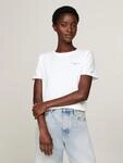 Tommy Hilfiger Rundhalsshirt "1985 REG MINI CORP LOGO C-NK SHORT SLEEVE" mit...