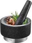 GEFU M&ouml;rser "X-PLOSION" Granit, Edelstahl, &Oslash; 14 cm