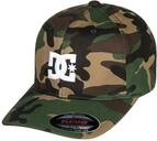 Flex Cap DC SHOES "Cap Star 2", Herren, Gr. L, gr&uuml;n (camo), Baumwolle, Caps