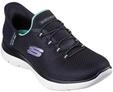 Wanderschuh SKECHERS "Slip-ins", Kinder, Gr. 36, schwarz, Obermaterial: 100%