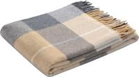 Biederlack Plaid "Britta" im Karo-Look, Kuscheldecke