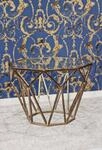 HAKU Beistelltisch "Sofatisch, Wohnzimmertisch" 1 Stk. tlg. achteckig - aus Metall