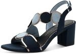 MARCO TOZZI Sandalette Blockabsatz, Riemchensandale mit verstellbarem