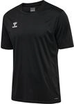 hummel Trainingsshirt "HMLESSENTIAL JERSEY S/S" Kurzarm-Design, mit