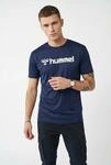hummel Trainingsshirt "hmlLOGO JERSEY S/S" mit Rundhalsausschnitt,...