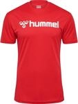 hummel Trainingsshirt "HMLLOGO JERSEY S/S" normale Passform, kurze &Auml;rmel,