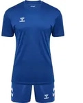 Sportanzug HUMMEL "HMLLOGO SET", Herren, Gr. XXL (56), blau (true blau),