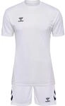Sportanzug HUMMEL "HMLLOGO SET", Herren, Gr. XXL (56), wei&szlig;, Obermaterial: 100%