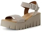 Tamaris Keilsandalette Sommerschuh, Riemchensandale mit modischer Plateausohle