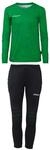 Sportanzug UHLSPORT "Torwart-Sets Prediction Junior Kids", Jungen, Gr. 116, gr&uuml;n,