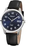 Quarzuhr REGENT, schwarz (schwarz, dunkelblau), Armbanduhren, Damen, Quarzuhr,