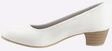 Pumps JANA, Damen, Gr. 37, wei&szlig;, Lederimitat, Schuhe Pumps