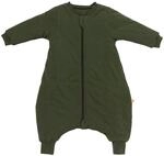 Babyschlafsack SCHLUMMERSACK "Schlafsack mit F&uuml;&szlig;en 3.5 Tog" Gr. 80, gr&uuml;n...