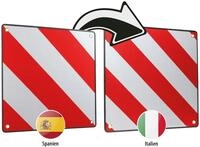 CALIMA Tafel "46044 Warntafel 2 in 1" f&uuml;r Spanien und Italien, aus Aluminium