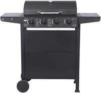 El Fuego Gasgrill "San Jose 4 Brenner" mit gusseisernem Grillrost