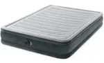 Luftbett INTEX "DuraBeam ComfortPlushMidRise mit 220V Pumpe" Gr. 152, grau