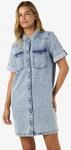 Noisy may Jeanskleid "NMNEW SIGNE S/S DENIM DRESS VI003LB NOOS" Brusttaschen