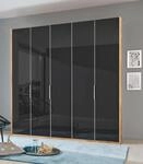 Wimex Kleiderschrank "Level by fresh to go" T&uuml;ren vollfl&auml;chig mit farbigem Glas