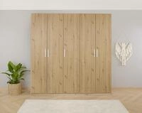 rauch Dreht&uuml;renschrank "Kleiderschrank Schrank Garderobe KOLUNA mit Dekor-Front"