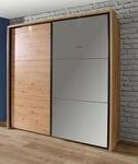 FORTE Schwebet&uuml;renschrank "Trondheim" inklusive Beleuchtung