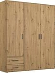 rauch Dreht&uuml;renschrank "Kleiderschrank Schrank Garderobe W&auml;scheschrank VOYAGER" in