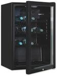 exquisit Getr&auml;nkek&uuml;hlschrank "GKS120-GT-160C schwarz" 84 cm hoch 54 cm breit