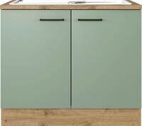 Flex-Well Sp&uuml;lenschrank "Cara" 2 Stk. tlg. (B x H x T) 100 x 85 x 60 cm, inkl.