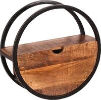 SIT Wandregal Mit Schublade aus Mangoholz
