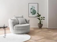 Home affaire Drehsessel "MAISIE, Love Seat XXL, Lese-Sessel BIG-" Sessel in MEGA CORD