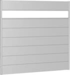 Biohort Sichtschutzelement 7 Metall-Paneele, 1 Acrylglas-Paneel und 2 Schienen, LxH: