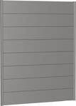 Biohort Sichtschutzelement 8 Metall-Paneele und 2 F&uuml;hrungsschienen, LxH: 145x182 cm