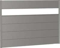 Biohort Sichtschutzelement 5 Metall-Paneele, 1 Acrylglas-Paneel und 2 Schienen, LxH: